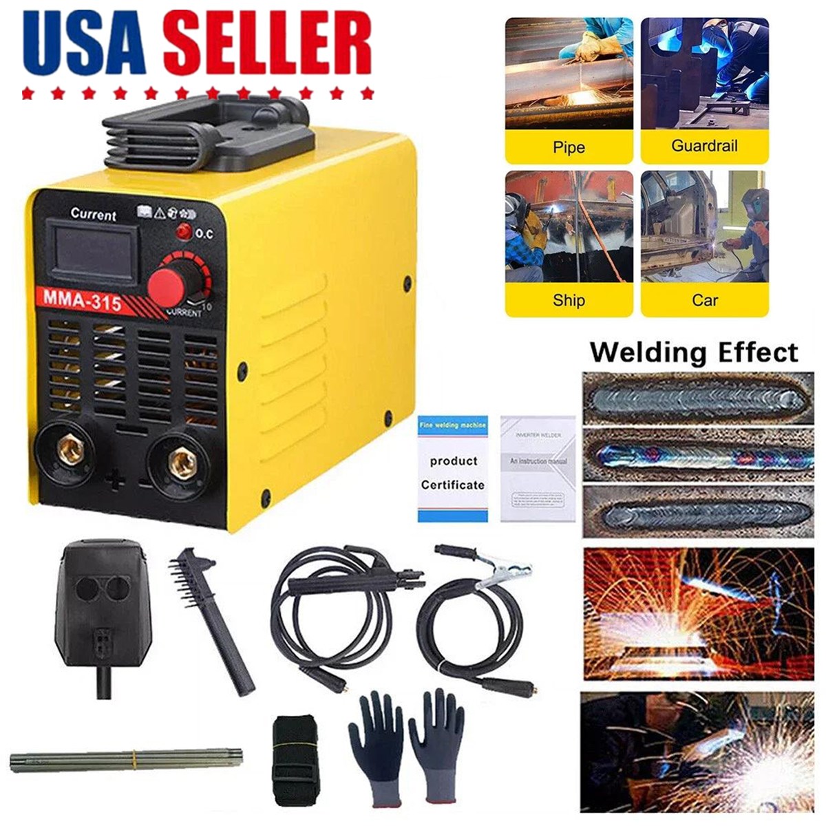 Inverter Welding Machine Igbt 300A - 110V 300A Mini IGBT Lichtbogenschweißgerät, Tragbarer