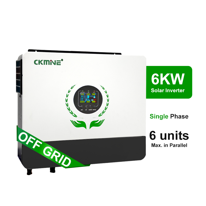 Off Grid Solar Inverter 48V 6000W - Hochwertiger 6KW Hybrid-Wechselrichter mit Dual-MPPT für