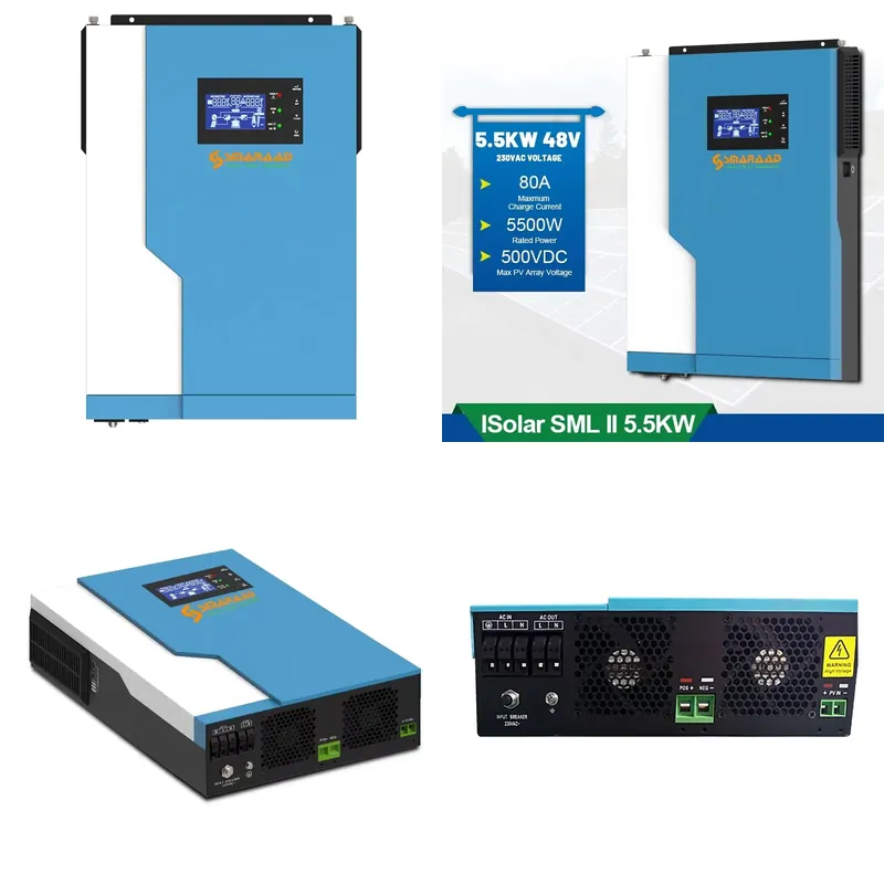 Hybrid Solar Inverter 5.5Kw Mppt 48V - Solar-Controller 3,5KW 5,5KW Hybrid-Solarwechselrichter 24V 48V