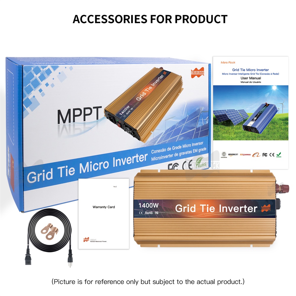 1000-1400W Netzgekoppelter Mik – Micro Inverter 1400W Solar Grid Tie Bewertung und Preis