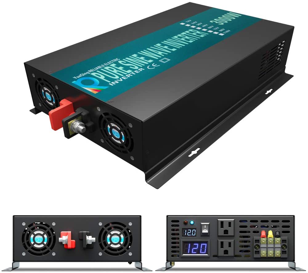 Reiner Sinus-Wechselrichter, 3 – Inverter Pure Sine Wave 60Hz 120V 3000W Bewertung und Preis