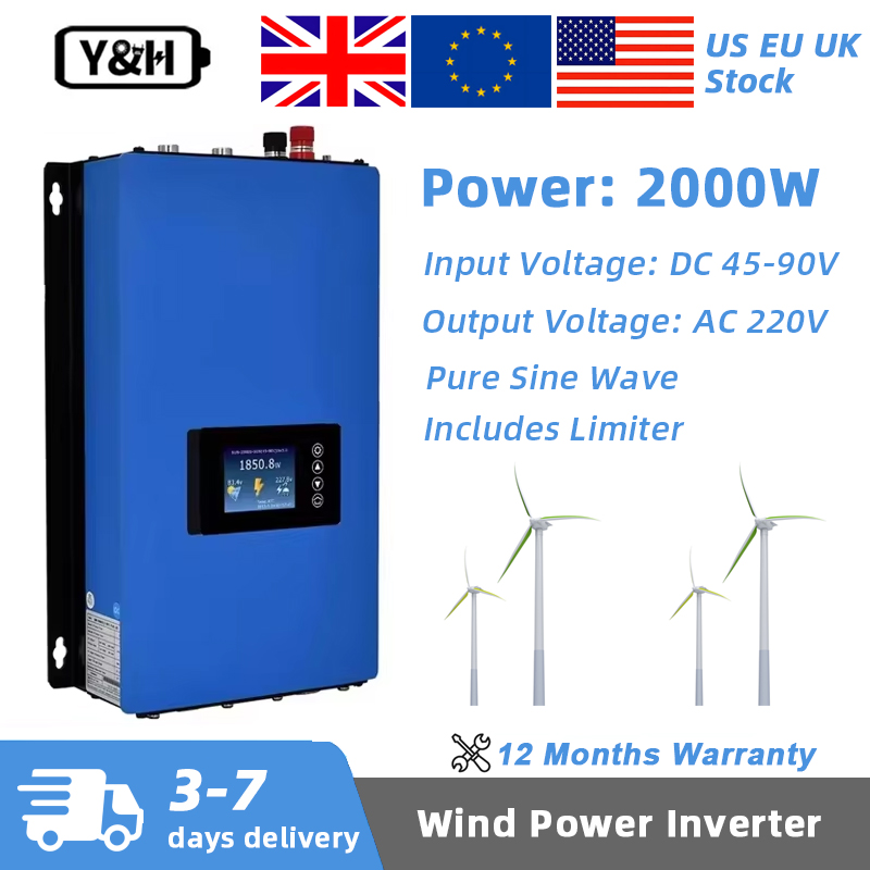 Y&H 2000W MPPT Netzgekoppelter – Grid Tie Inverter Limiter 2000W Bewertung und Preis