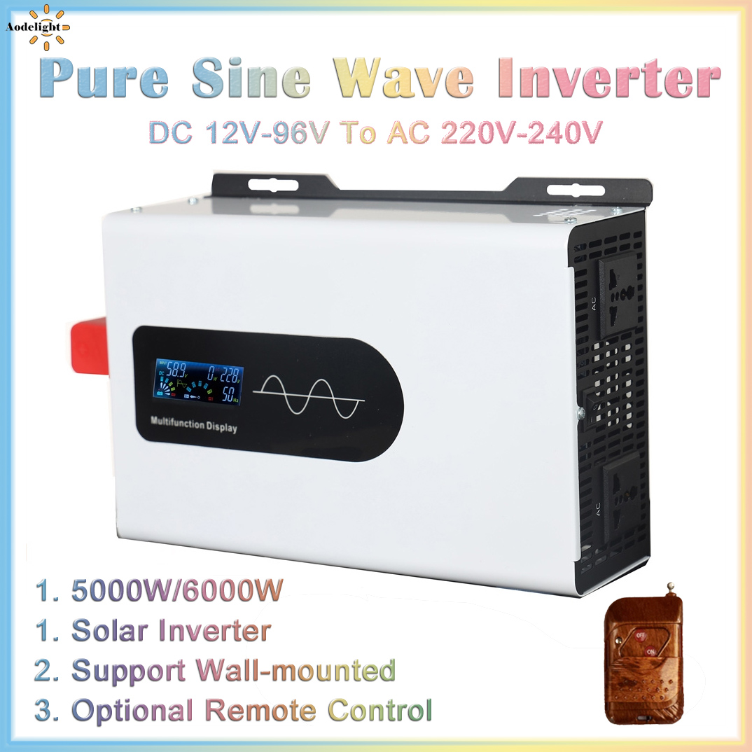 Reiner Sinus-Wechsel richter 1 – Off Grid Solar Inverter 48V 6000W Bewertung und Preis