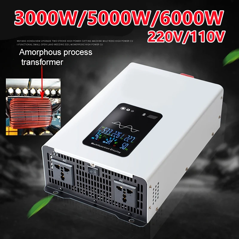 Wechselrichter Reine Sinuswell – Pure Sine Wave Inverter 5000W 48V 220V Bewertung und Preis