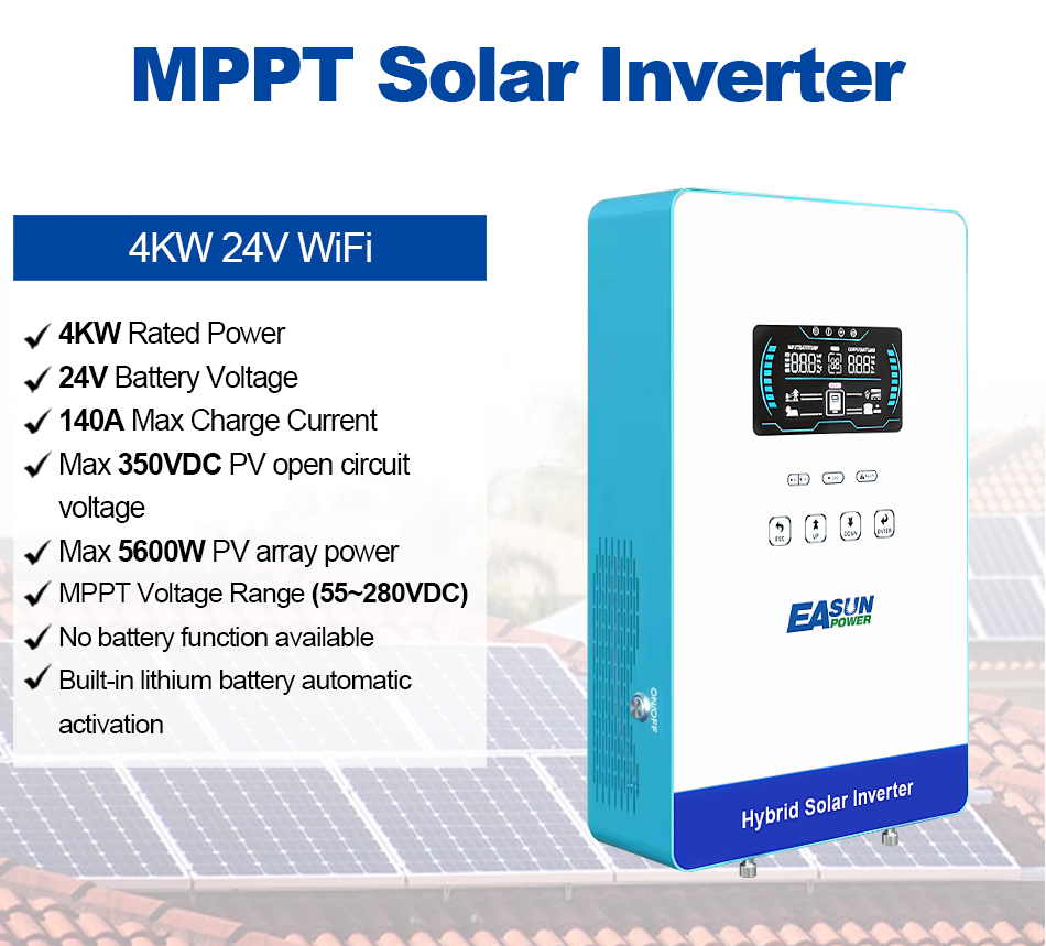 EASUN POWER 4KW 110V Off-Grid- – Grid Tie Inverter Limiter 2000W Bewertung und Preis