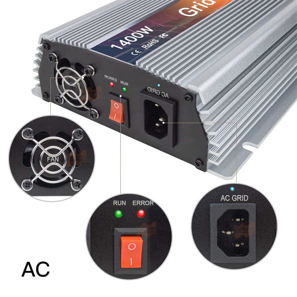 1400W Solar MPPT Mikro-Wechsel – Micro Inverter 1400W Solar Grid Tie Bewertung und Preis