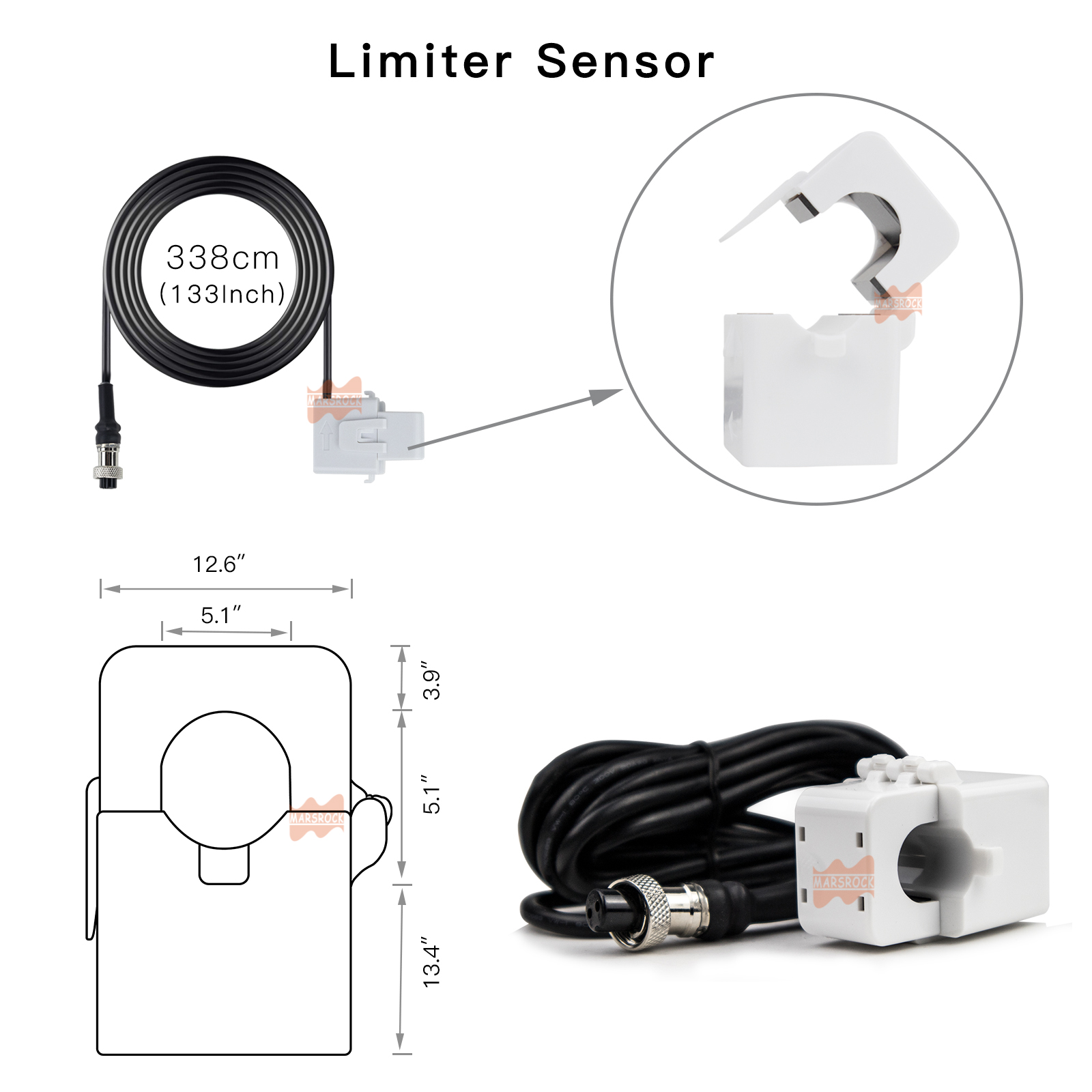 20M Limiter Sensor Kabel Für 1 – Grid Tie Inverter Limiter 2000W Bewertung und Preis