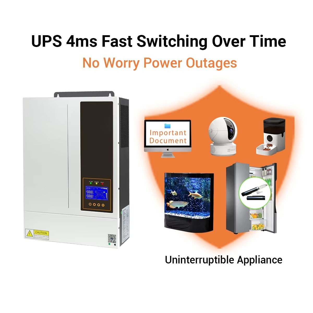 5,5 kW 48V Hybrid On/Off-Grid  – Hybrid Solar Inverter 5.5Kw Mppt 48V Bewertung und Preis