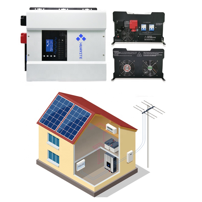 2KW DC24V 48V Off-Grid Hybrid  – Off Grid Solar Inverter 48V 6000W Bewertung und Preis